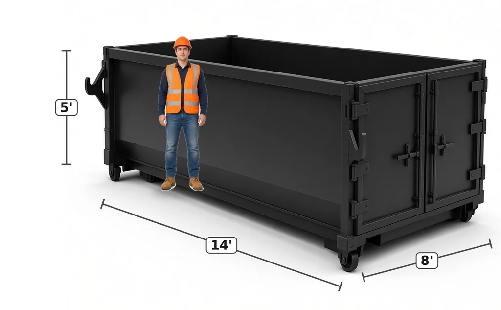20 Yard dumpster